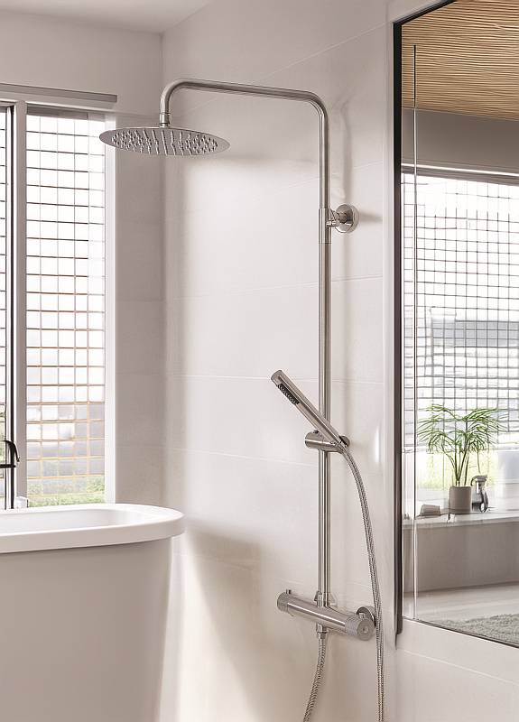 wellness colonna doccia inox