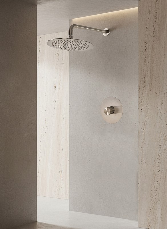 wellness kit doccia incasso completo inox