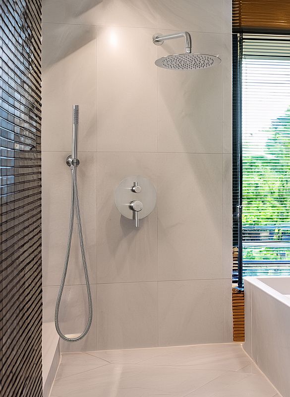 wellness kit doccia incasso completo inox